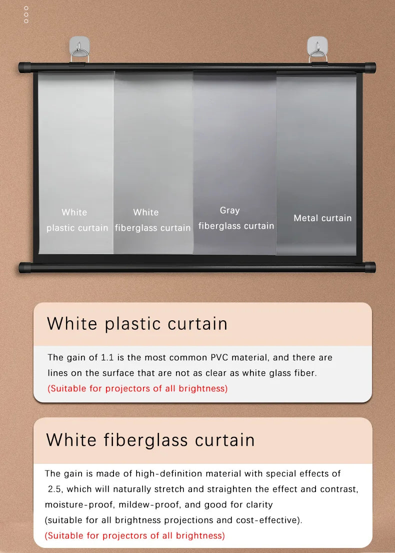 myCinemy™ 16:9 Projector Screen Ultra