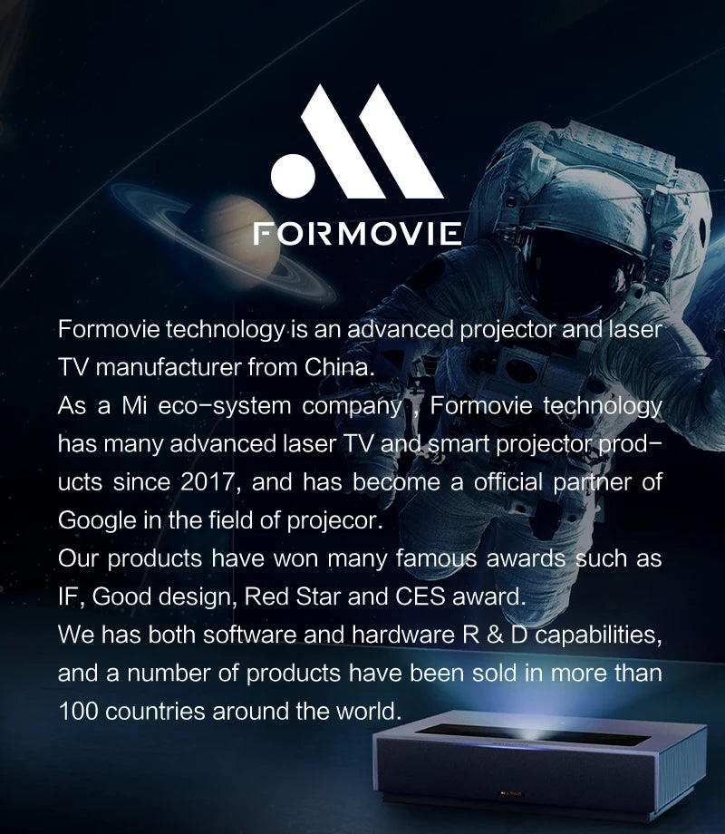 Formovie Fengmi R1c Laser Projector 1600 ANSI Lumens